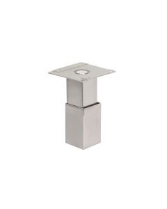 Gemini Furniture Leg -  Brushed Stainless Steel