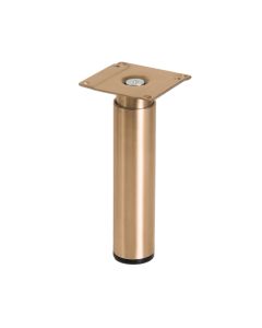Rev Furniture Leg - Brushed Brass - 135 - 235 mm