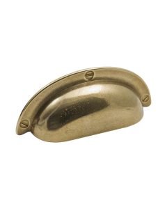 3922 Shell Handle - Brass