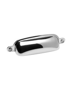 Newport Cabinet Cup Pull - Polished Nickel Plated