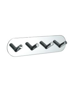 Base 100 4-Hook - Stainless Steel