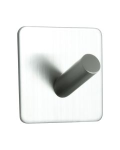 Base 200 1-Hook - Satin Stainless Steel