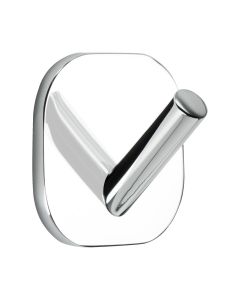 Solid 1 – Hook / Drill Free Installation 2-pack - Chrome