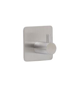 Base Pin Hook - Brushed Stainless Steel