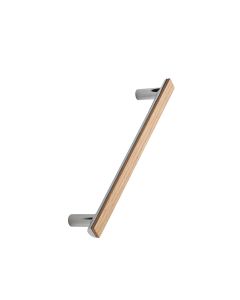 Bis Handle - Wood / Bright Chrome
