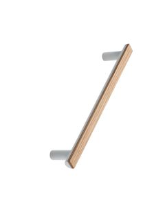 Bis Handle - Wood / Matte white