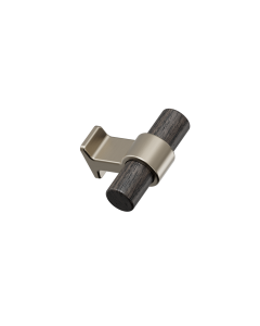 Bond Knob - Dark Brown / Brushed Brass