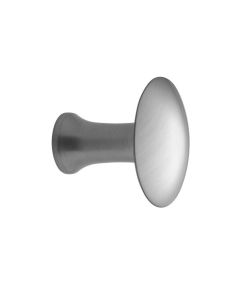 Castle Knob - Stainless Steel Look
