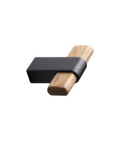 Crossing T Knob - Oak / Black