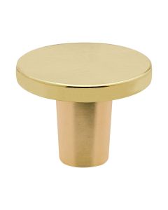 Dalby Knob - Polished Uncoated Brass