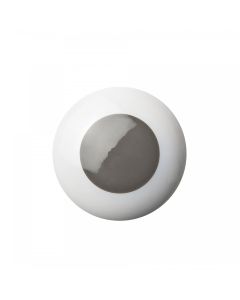 Dot Porcelain Knob / Hook - Grey - Anne Black