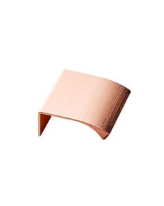 Edge Straight Profile Handle - Brushed Copper 