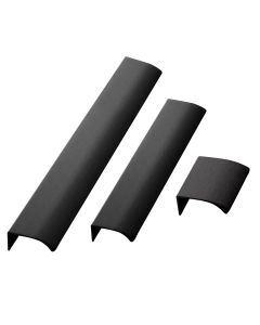 Edge Straight Profile Handle - Brushed Black 