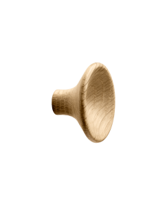 Trumpet Knob - Unlacquered Oak - Vonsild