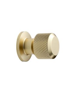 Manor Round Knob - Gold