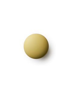 Matte Porcelain Knob / Hook - Yellow - Anne Black