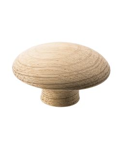 Mushroom Knob - Unlacquered Oak - Vonsild - 50 mm