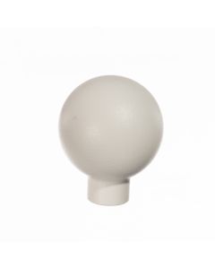 Nova Round Knob - White