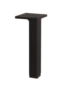 Bosse Straight E Furniture Leg - Black - 100 mm