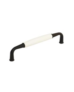 Providence Handle - Black / Porcelain