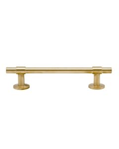 Uniform Handle - Brushed Untreated Brass - cc 128 mm