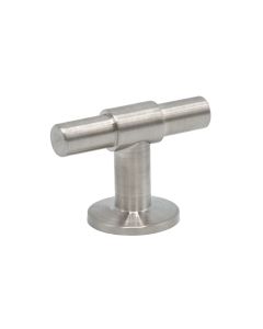 T Uniform Knob - Brushed Stainless steel