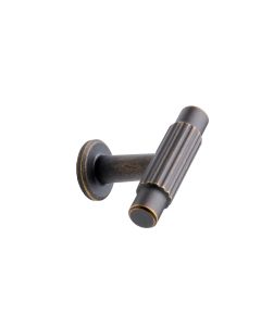 Villa T Knob - Antique Brown 