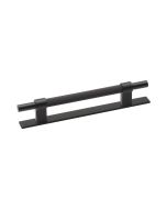 Pitch Handle with Backplate - Black - Beslag Design