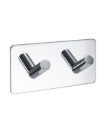 Base 200 2-Hook - Stainless Steel - Beslag Design