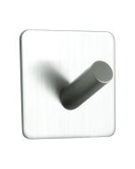 Base 200 1-Hook - Satin Stainless Steel - Beslag Design