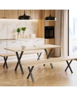 Ben X Small Furniture Leg - Black - 360 x 430 mm