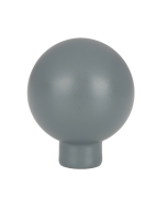 Nova Round Knob - Blue Grey