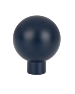 Nova Round Knob - Navy Blue