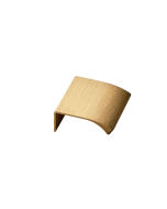 Edge Straight Profile Handle - Brushed Brass 