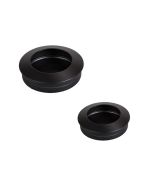 Hollow Recessed Handle - Black