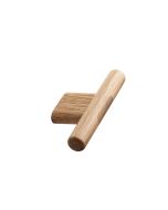 Join T Knob - Oak
