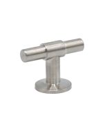 T Uniform Knob - Brushed Stainless steel
